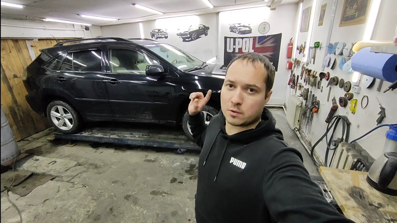 Lexus RX330 Кузовной ремонт и покраска