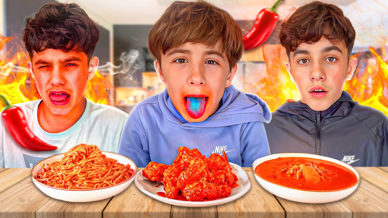 SPICY FOOD CHALLENGE !!