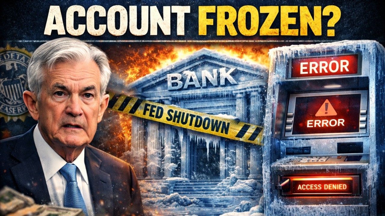 IT'S OVER: The Fed Just Froze Withdrawals, Your Savings Are Next