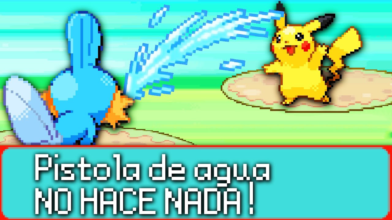 Pokémon pero SOLO los ATAQUES SUPER-EFICAZES hacen DAÑO