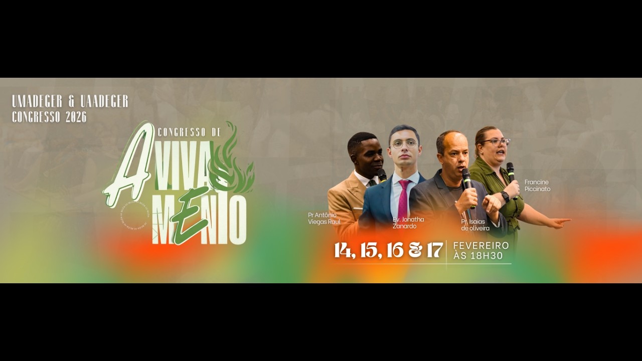 CONGRESSO DE AVIVAMENTO | 15/02/2026