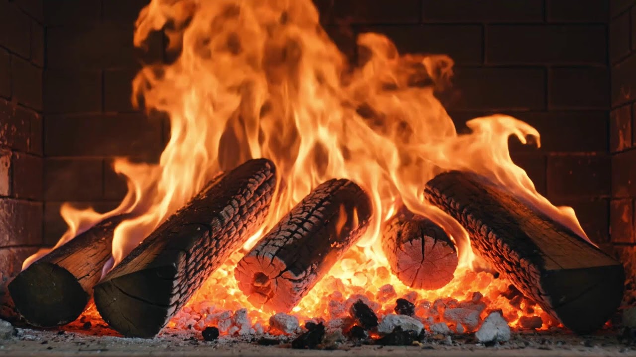 🔥 Cozy Fireplace 4K 🔴 LIVE | Relax, Sleep & Study
