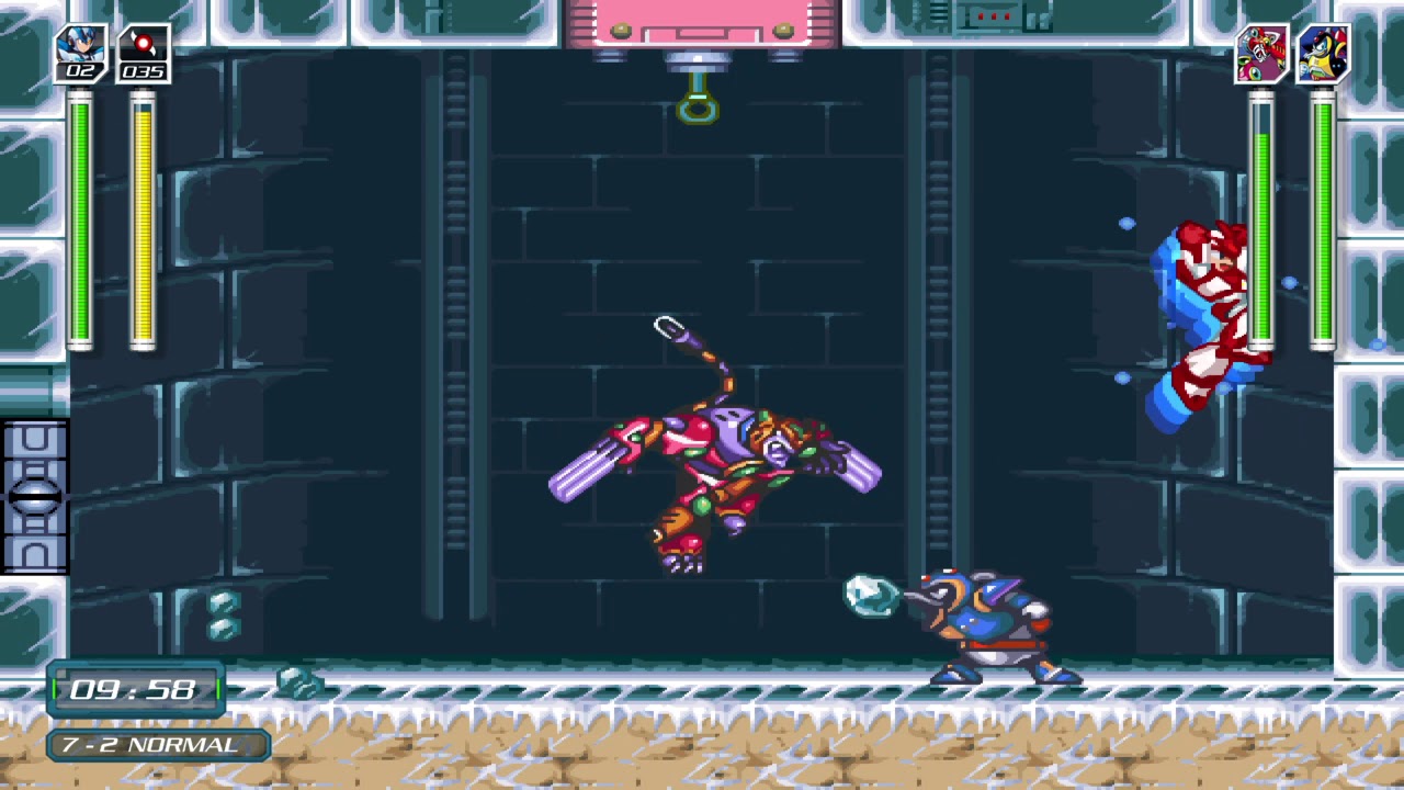 Mega Man X Legacy Collection Vol. 1 | X Challenge Normal - Stage 7 World Record [57040] PS4