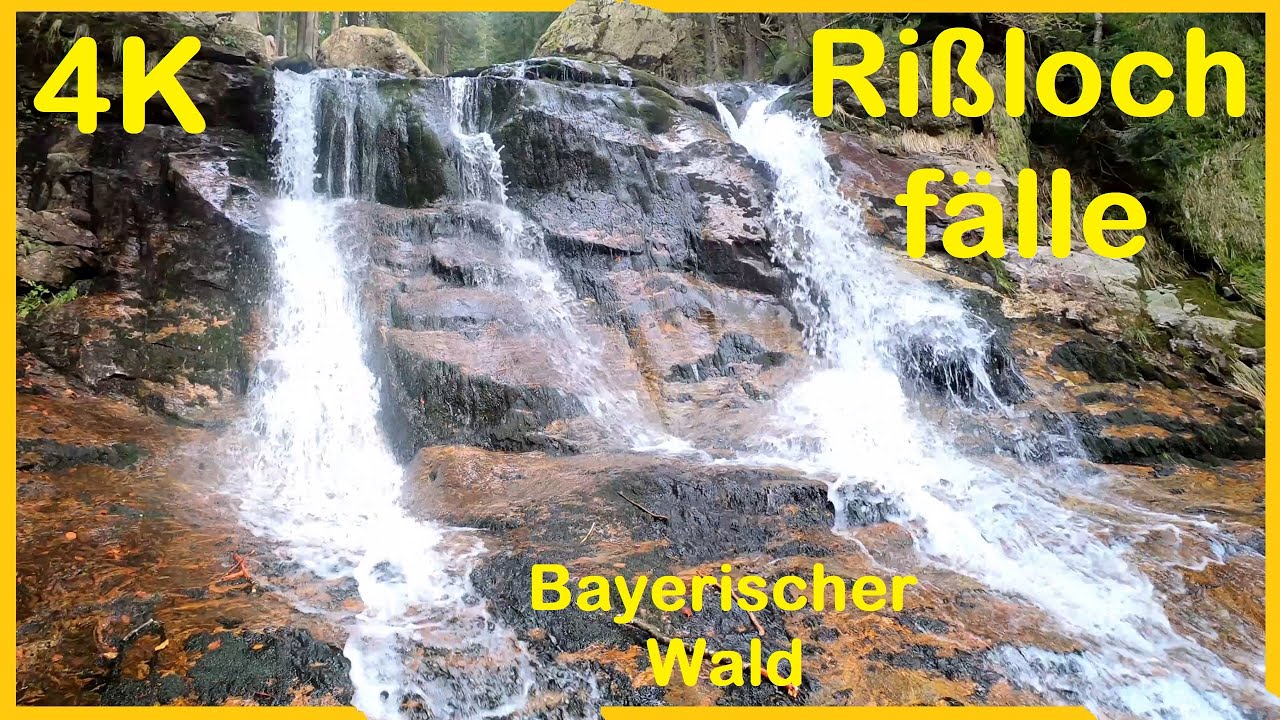 Die Ri&szlig;lochwasserf&auml;lle bei Bodenmais - Ri&szlig;lochwasserfall Wanderung Bayerischer Wald - Rie&szlig;lochf&auml;lle