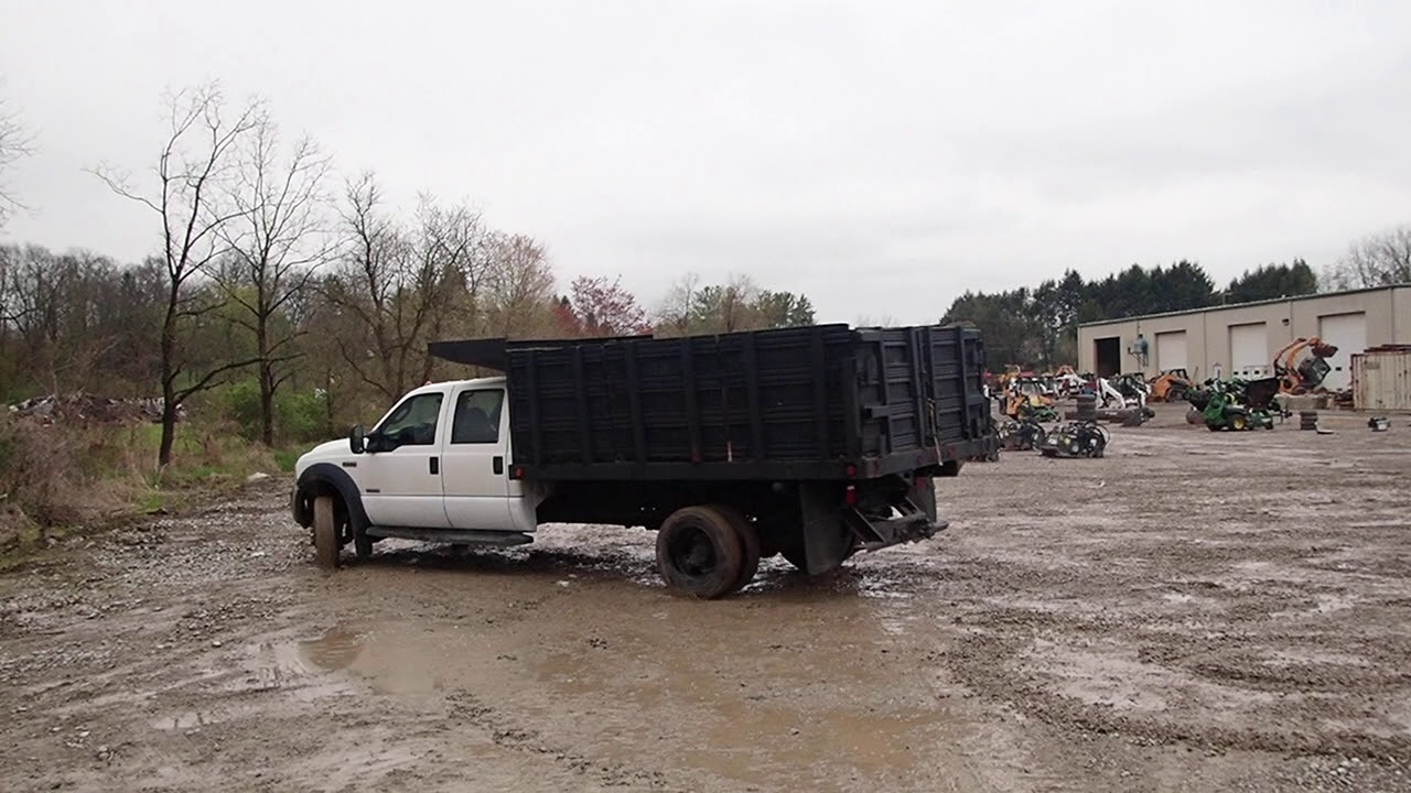601478 Ford F550 Stakebody Dump