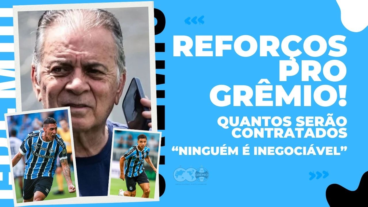 🚨REFOR&Ccedil;OS PRO GR&Ecirc;MIO | QUANTOS SER&Atilde;O CONTRATADOS | 