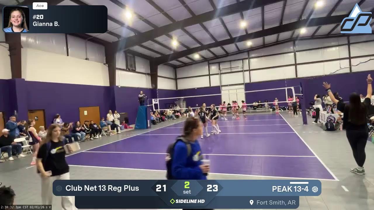 PEAK 13-4 vs. Club Net 13 Reg Plus (2026.02.01)
