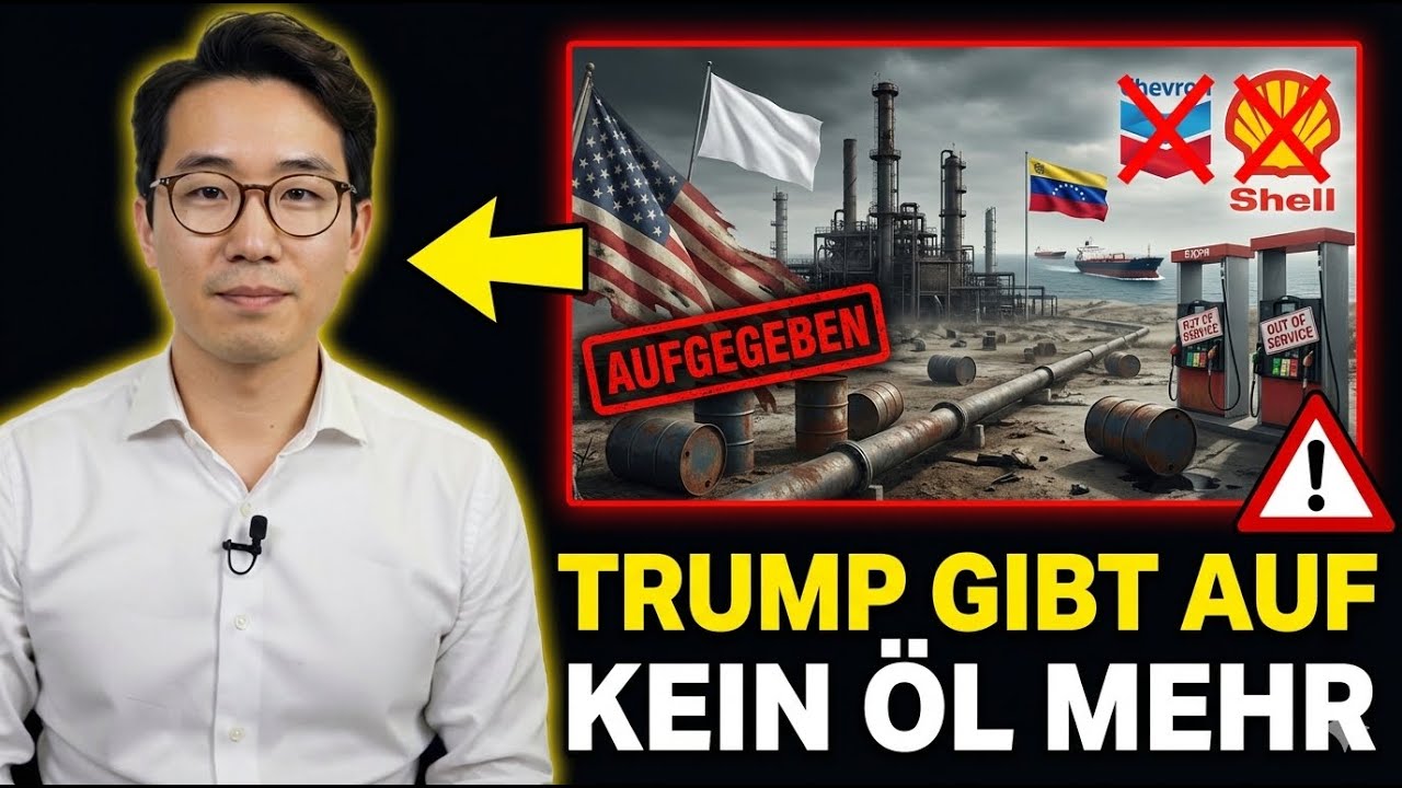 TRUMP GIBT AUF! Ölkonzerne lassen die USA ohne venezolanisches Öl zurück