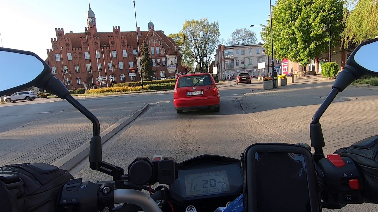 Keeway RKF 125i - jazda po mieście