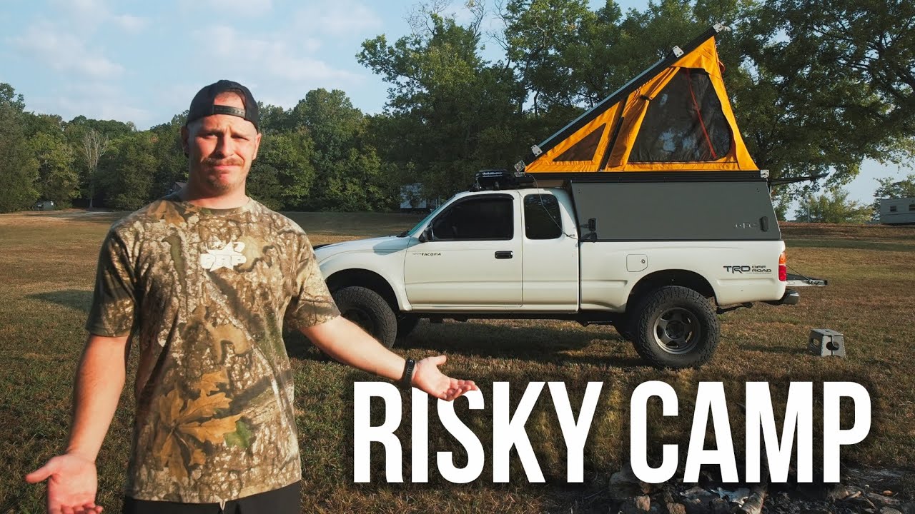 Overnight Truck Camping Without a Permit — Truck Camping Road Trip Begins