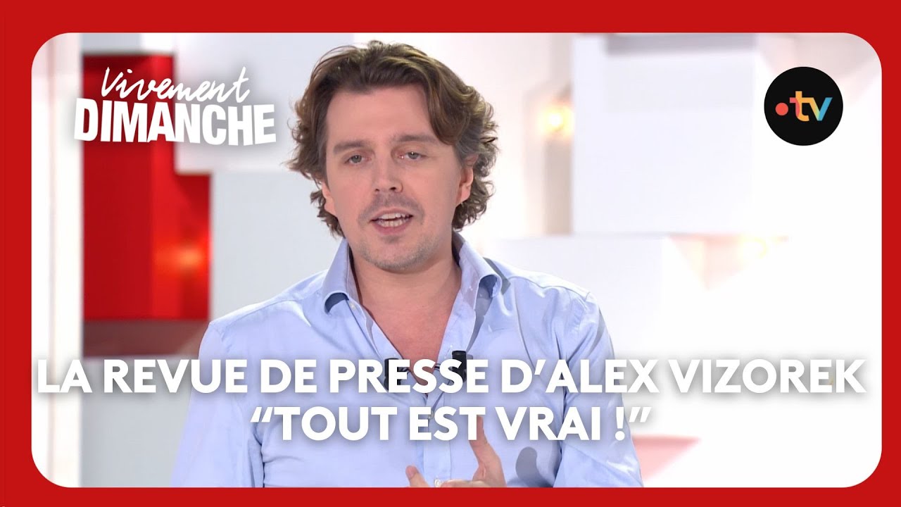 Alex Vizorek : sa revue de presse 🤓😂 COMPILATION de ses chroniques #humour - Vivement Dimanche
