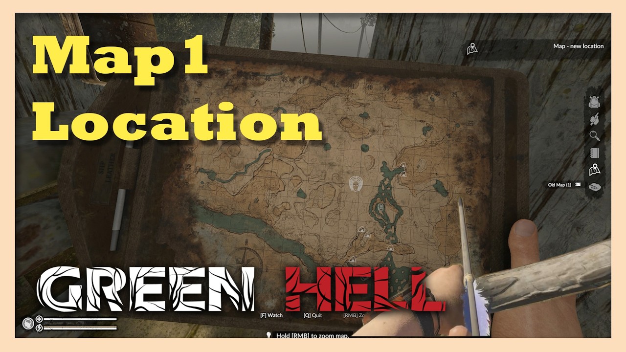 Where to Find the Map 1 in Spirits of Amazonia | Green Hell Walkthrough