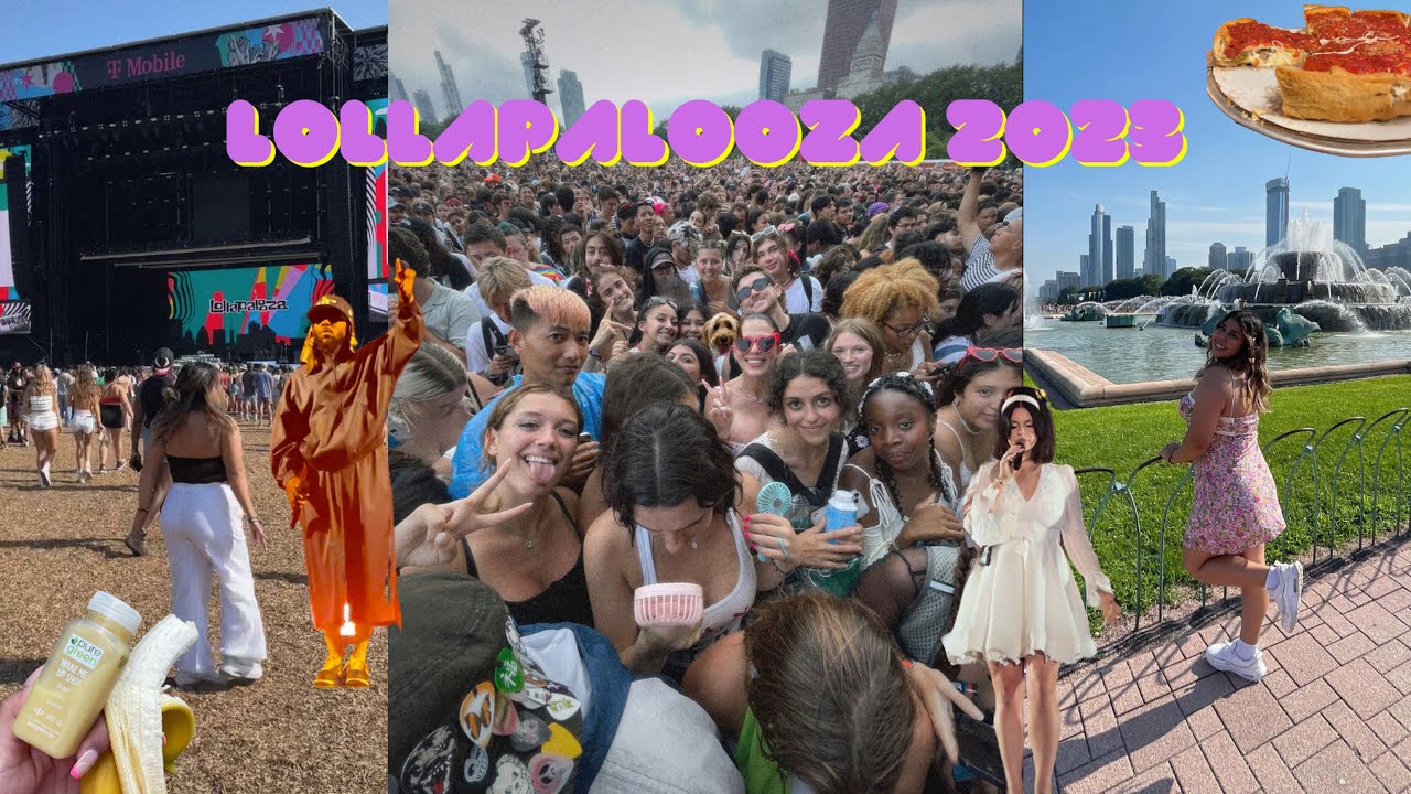 CHICAGO: lollapalooza 2023 | barricading for lana del rey, billie eilish, kendrick lamar, odesza