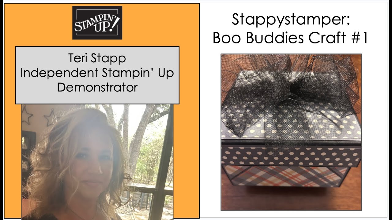 Stappystamper: Boo Buddy Craft #1 (Gift Card/Candy Box)