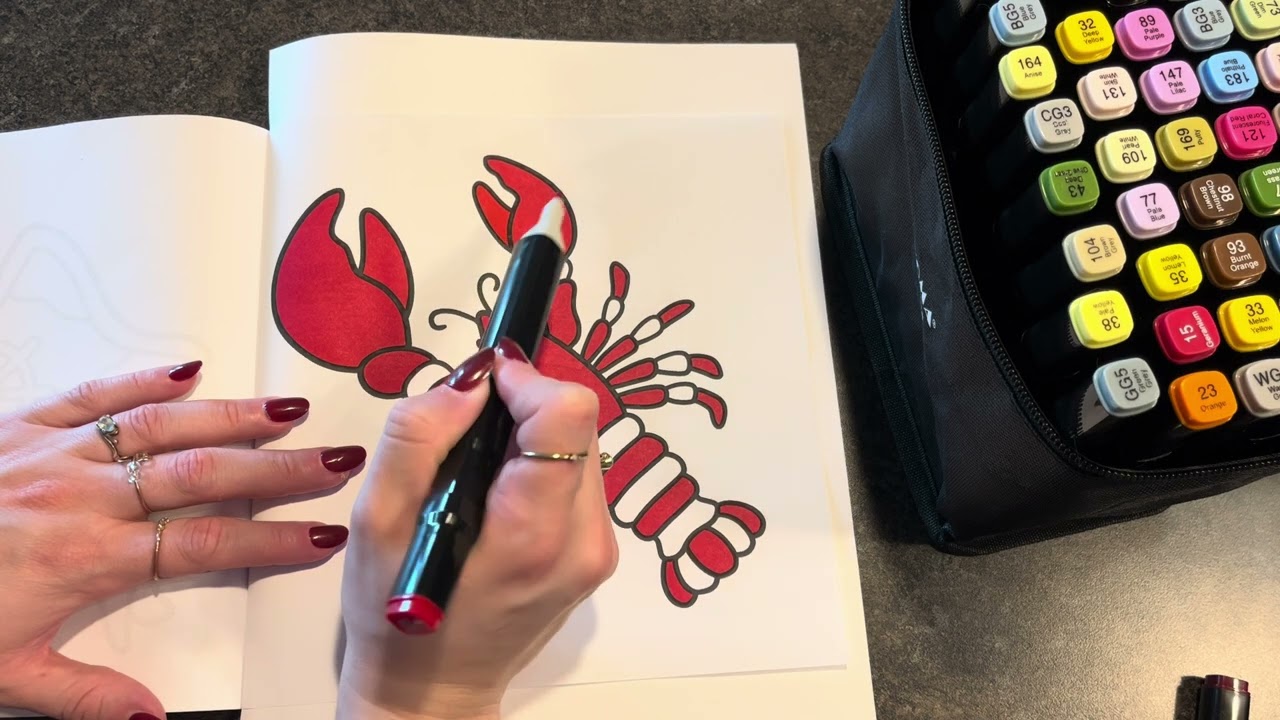 ASMR • Color with me •  #asmr #relaxingcoloring #coloringforrelaxation