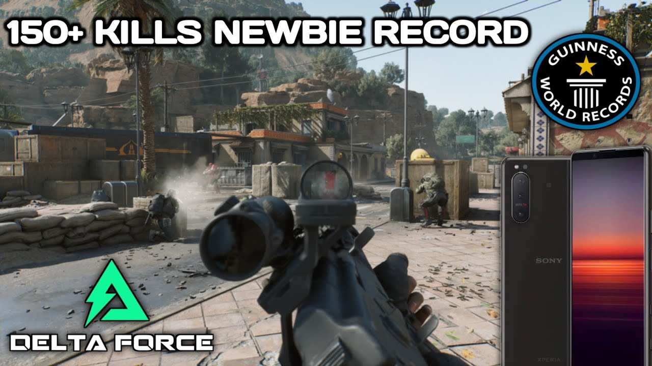 DELTA FORCE MOBILE 150+ KILLS ON SONY XPERIA 5 MARK 2