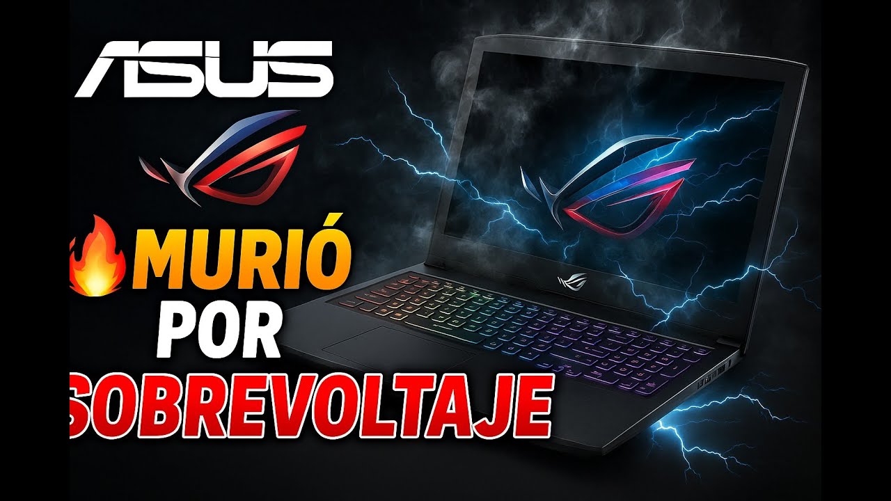Portatil ASUS ROG Strix GL503V MUERTO te mostramos cómo lo REVIVIMOS - Rapida Reparación electrónica