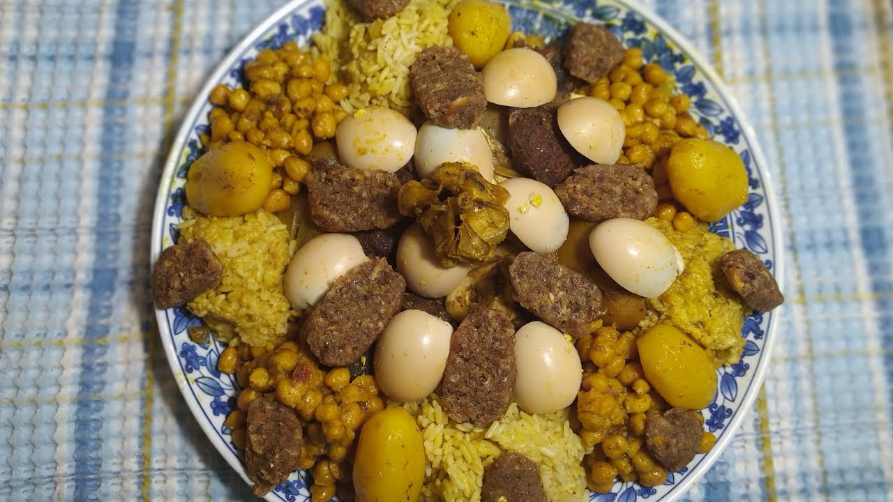 السخينة أكلة صويرية قديمة بأسهل طريقة ( اكلات يهودية صويرية قديمة ) recette de la cuisine juif