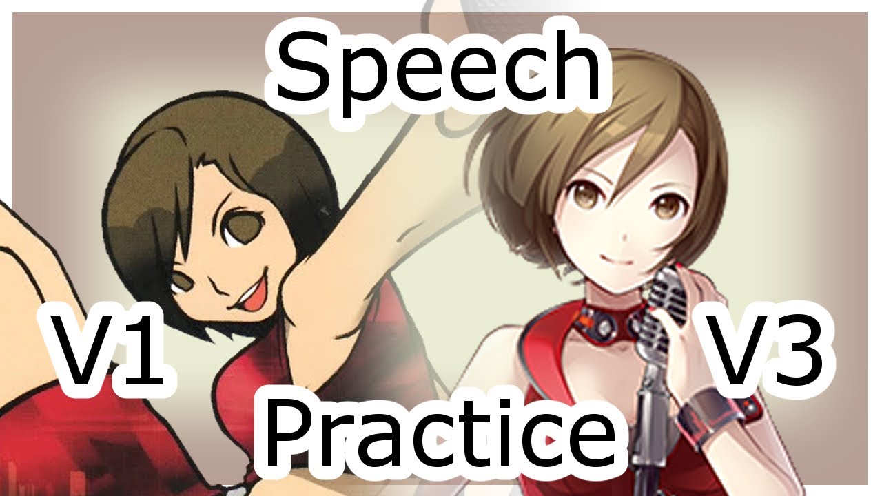 【MEIKO】　Speech practice｜Voice comparison　【VOCALOID cover】+ UST, mid