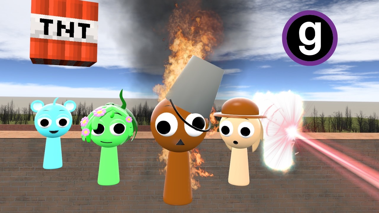 THE LITTLE SPRUNKIS NEED HELP! (BRAINROT BOX 18)