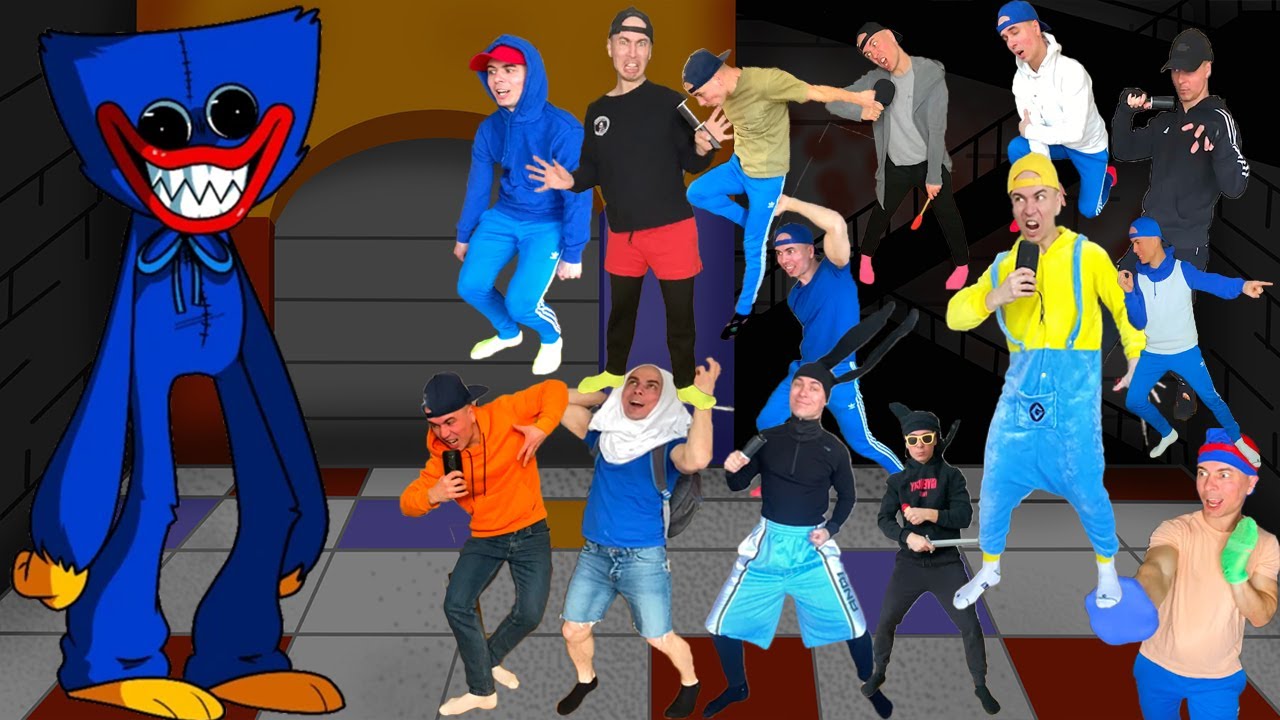 FNF Playtime - But Everyone Sings It In Real Life VS Huggy Wuggy