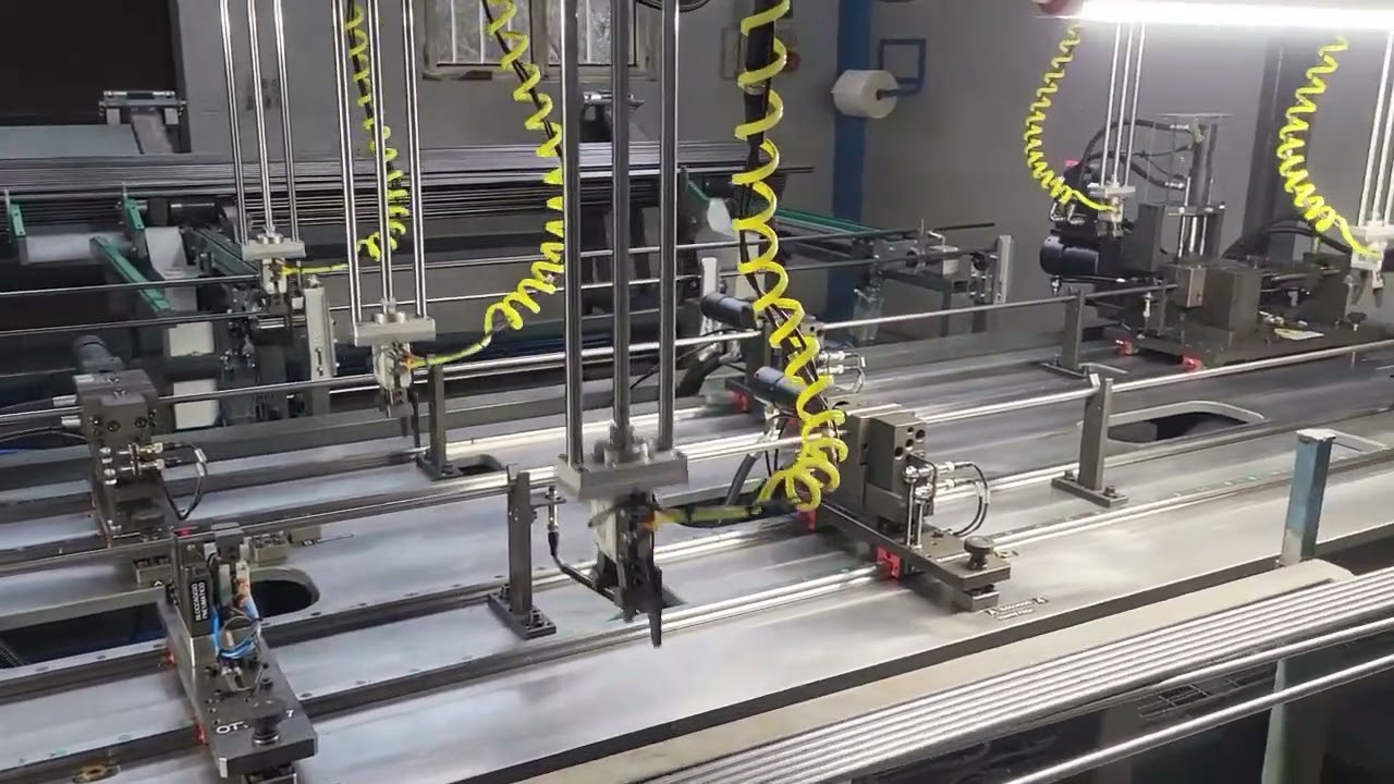 Linea automatica per tubi Ø12   Special automatic line for tubes Ø12