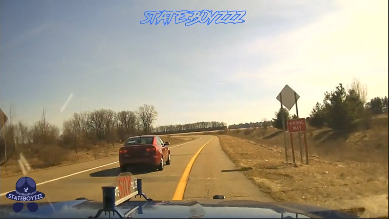 Michigan State Police Pursuit of Reckless Kia