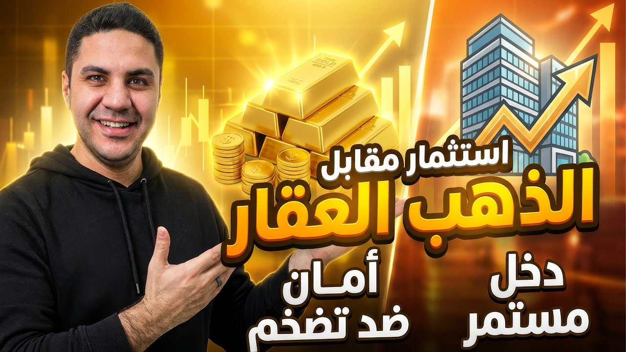 إستثمار عقاري أم إستثمار ذهب في 2026؟. المميزات والعيوب!