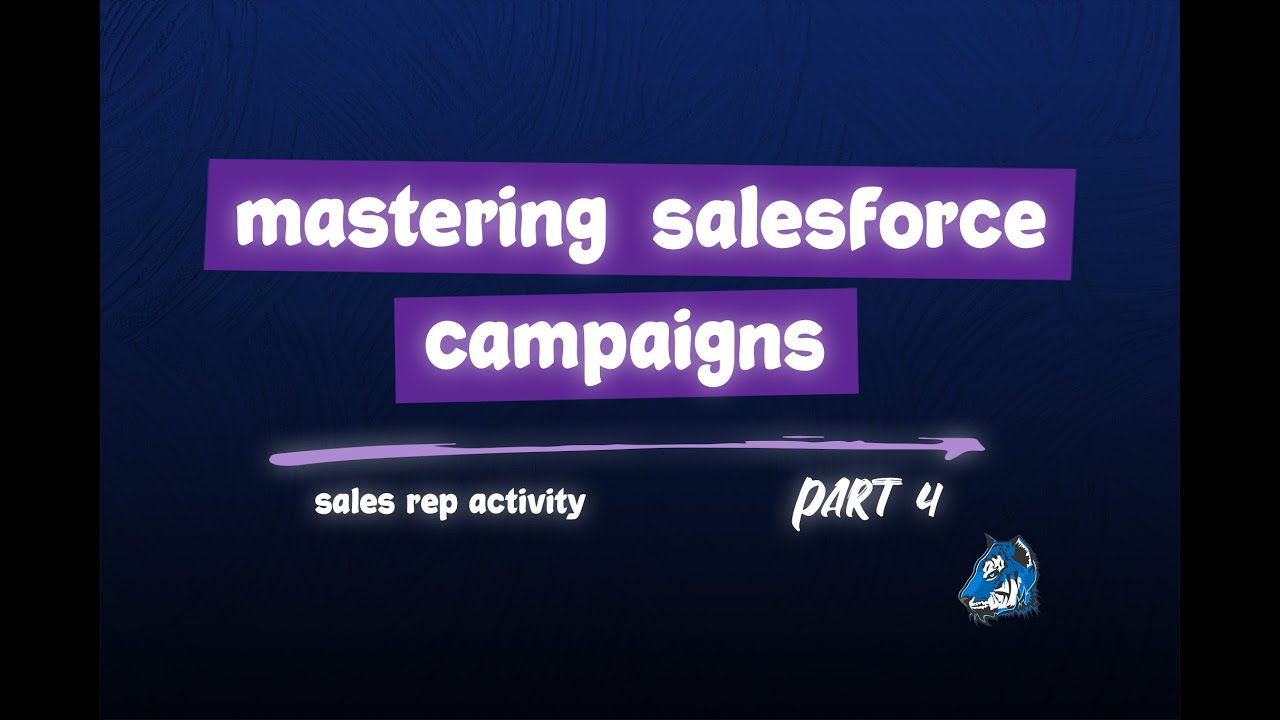 Освоение кампаний Salesforce: обновление статуса участника кампании из задач и событий с помощью ...