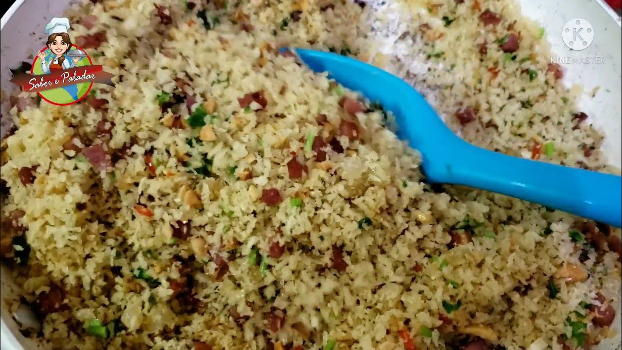 Farofa com farinha panko - Farofa gourmet