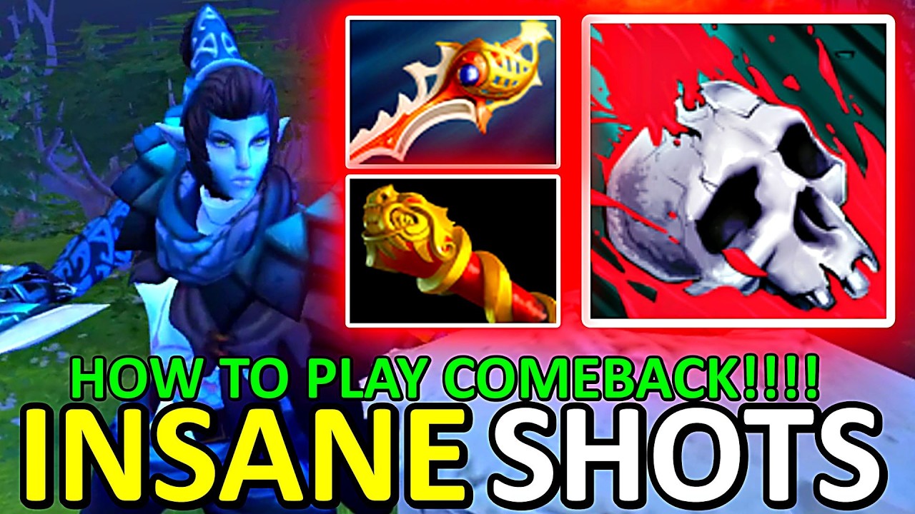 Как сыграть в «игру возвращения» с Phantom Assassin и Divine Rapier: невероятные выстрелы - Dota 2