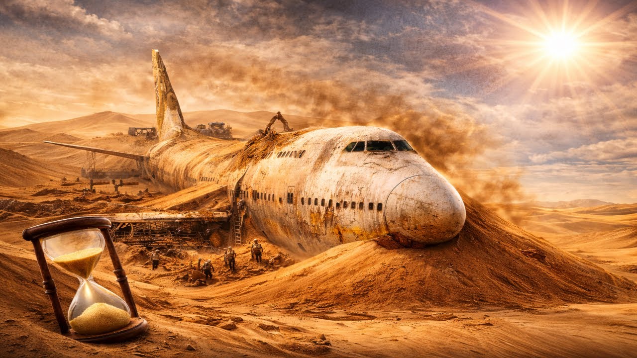 Finding the Desert Giant: Restoring a Colossal Boeing 747 Buried in Sand for 30 Years