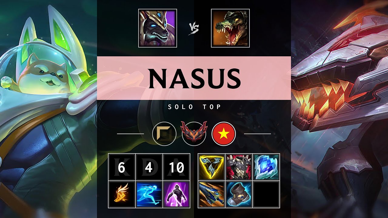 Nasus Top vs Renekton - VN Grandmaster Patch 25.09