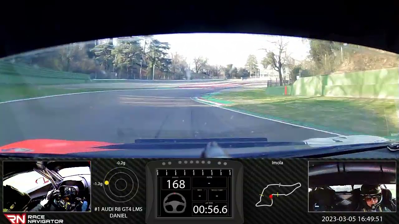 TRACKTEST | Autodromo di Imola | AUDI R8 GT4 LMS | Daniel Schwerfeld