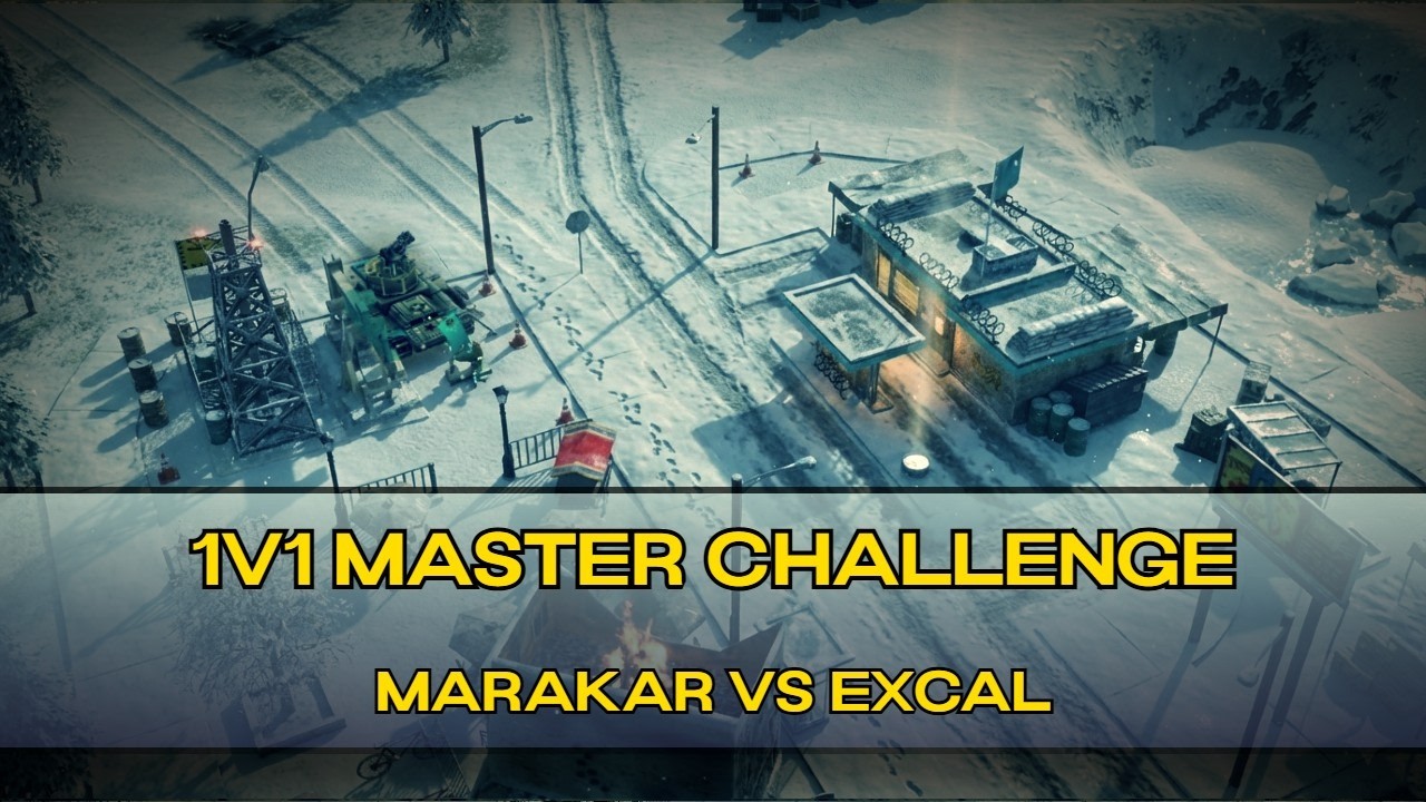 C&C Generals Zero Hour 50$ 1v1 Challenge - Marakar vs ExCaL