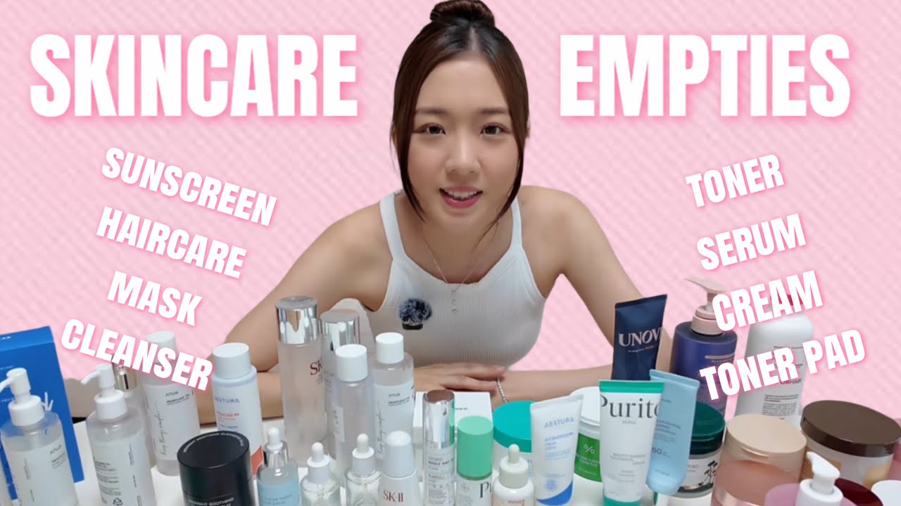 BRUTAL AND HONEST K-BEAUTY SKINCARE EMPTIES