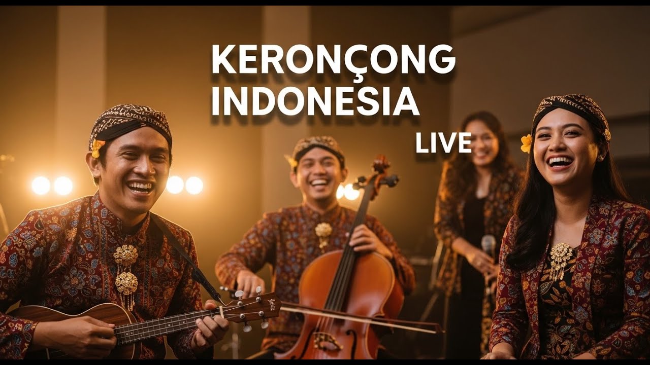 Live Keroncong & Classical Indonesia – Peaceful Traditional Music for Study