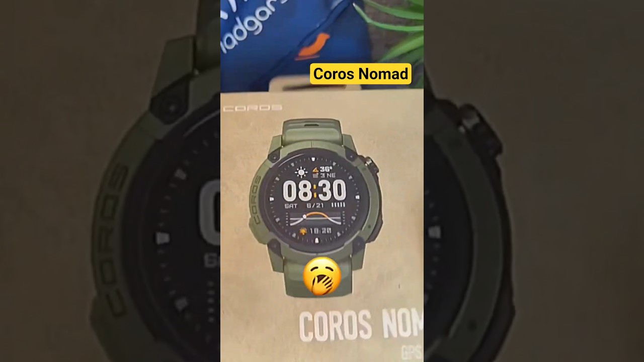 Coros Nomad sport watch new model #running#sportswatches  #coros