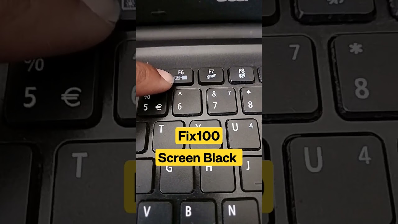 All Laptop Screen Black Problem Fix 100 | Laptop Screen Blank Problem@macnitesh