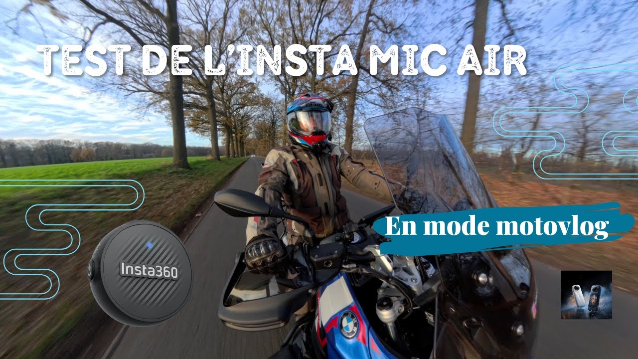 Test du micro Insta Mic air en rentrant du taf un vendredi soir de Décembre.