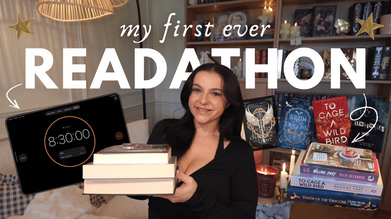 Мой первый в жизни марафон чтения! ⏳📖🌟 Читаю все книги из своего списка 
