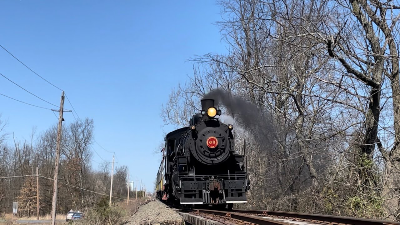 Black River & Western 60: Springtime Steam in the Garden State