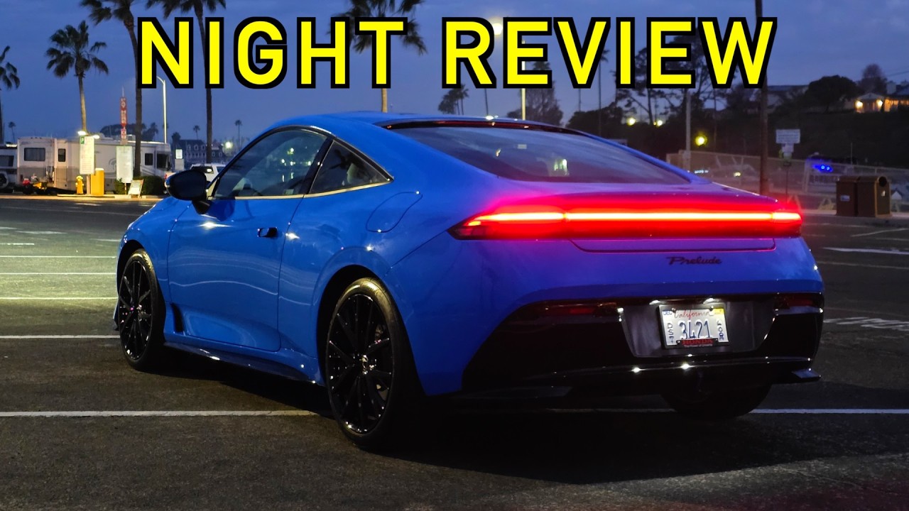 SLEEK & SEXY LIGHTS?? -- 2026 Honda Prelude at NIGHT! (Headlights, Inside & More)