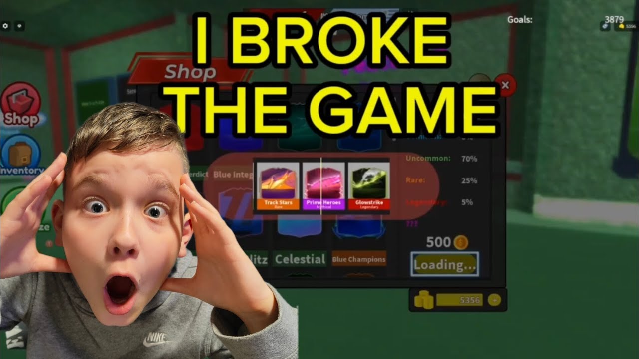 Реалистичный уличный футбол ROBLOX Я СЛОМАЛ ИГРУ 😭 