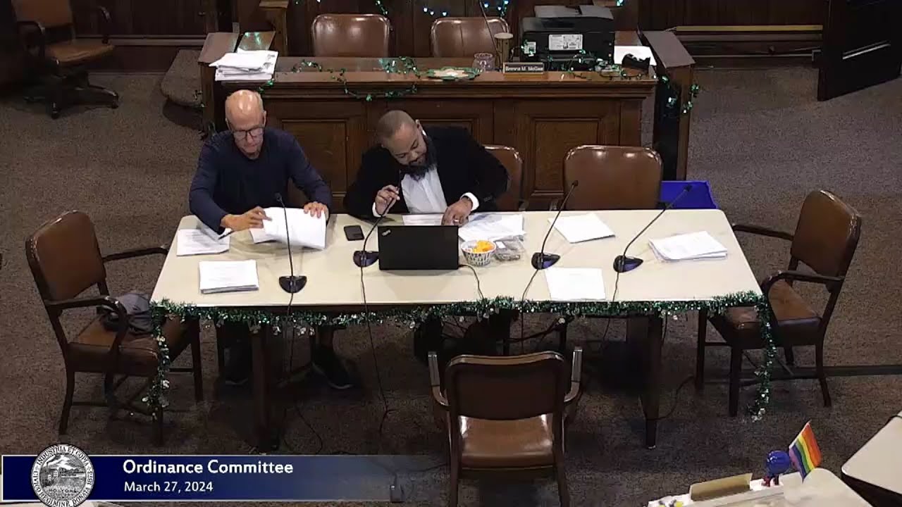 Ordinance Committee 3/27/2024
