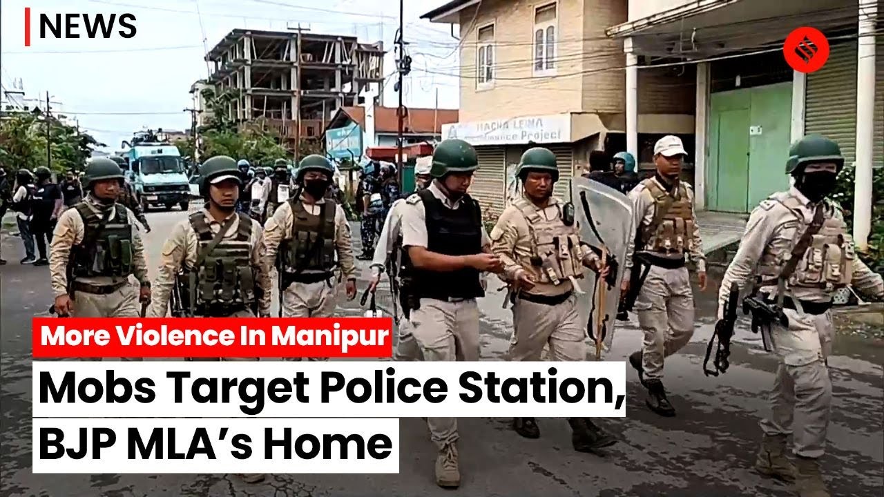 More Violence In Manipur: Firing Continues, Mobs Target Police Station, BJP MLA&rsquo;s Home