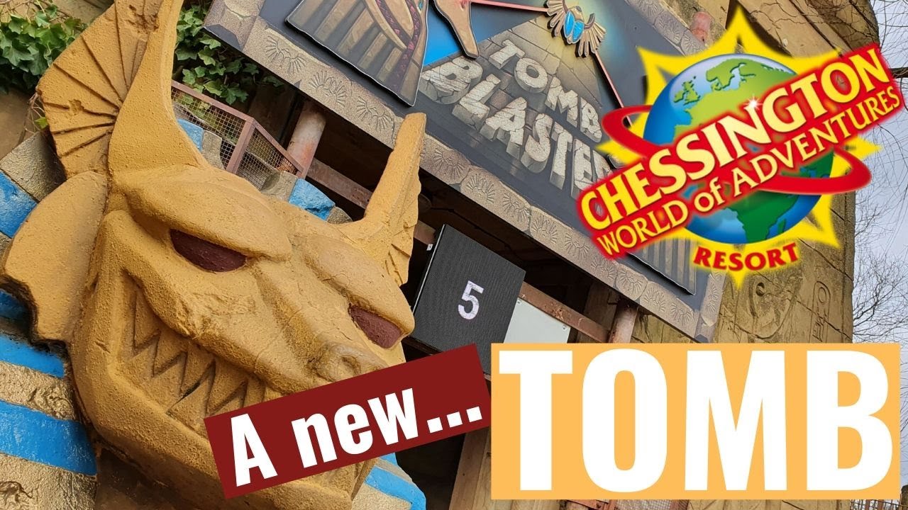 Tomb Blaster at Chessington POV