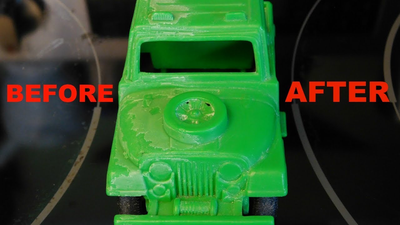 Restoring Old UV faded plastic with vegetable oil?