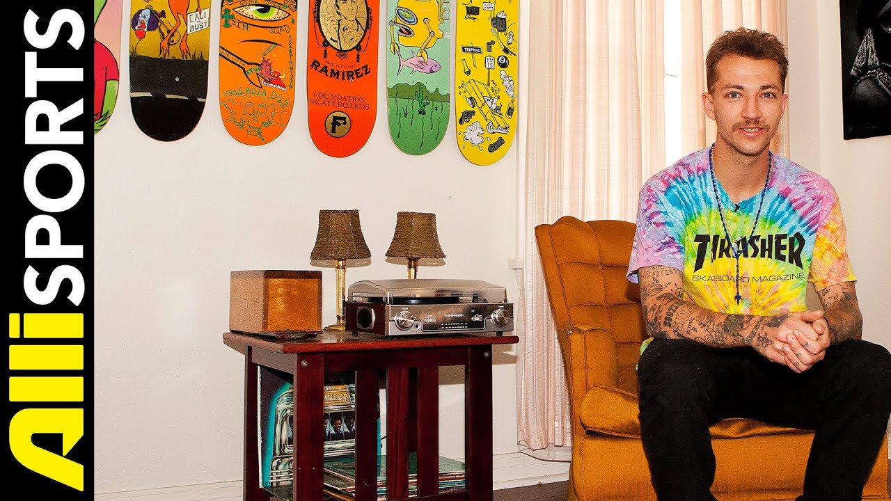 Nick Trapasso Skate Picture This House Tour Alli Sports