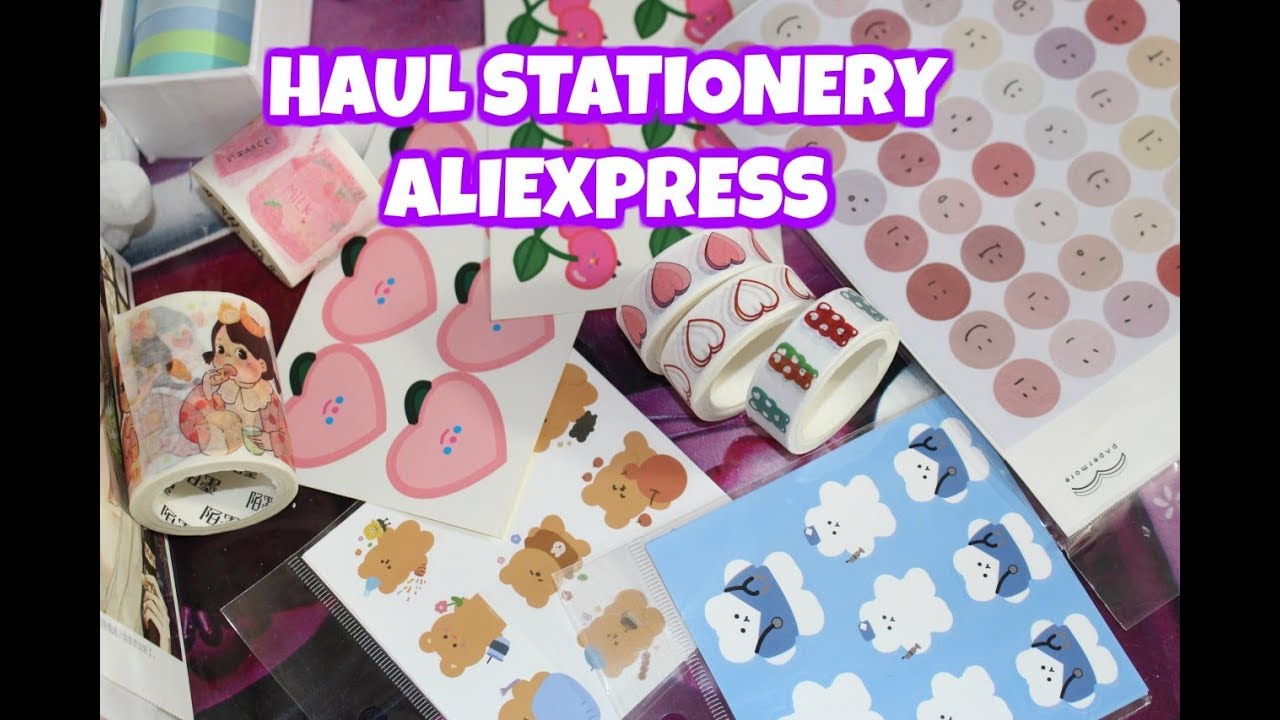#stationery #haulpapeterie 🌸HAUL ALIEXPRESS STATIONERY / papeterie cute #12🌸